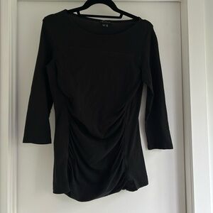 Theory Black Long Sleeve Top